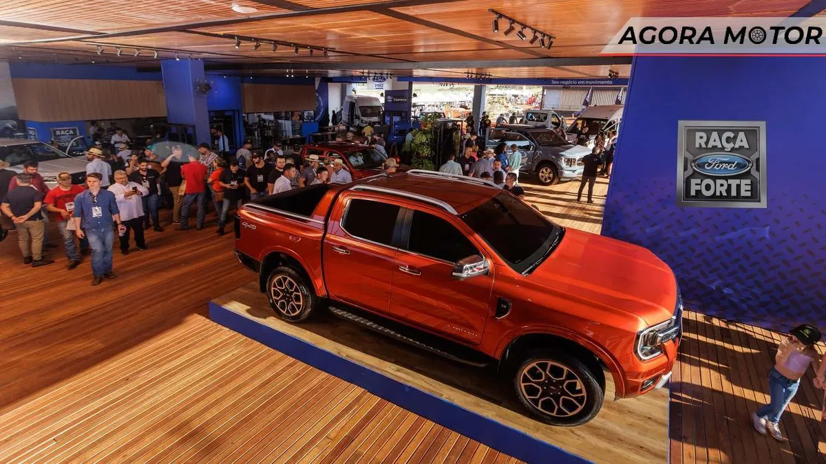Nova Ford Ranger 2024 fabricada na Argentina apareceu antes no Brasil