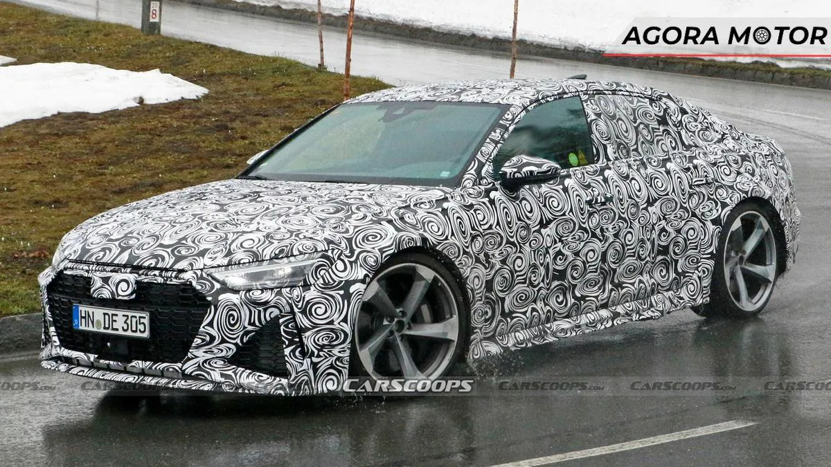 Novo Audi RS7 foi flagrado e será um híbrido plug-in Novo Audi RS7 foi flagrado e será um híbrido plug-in