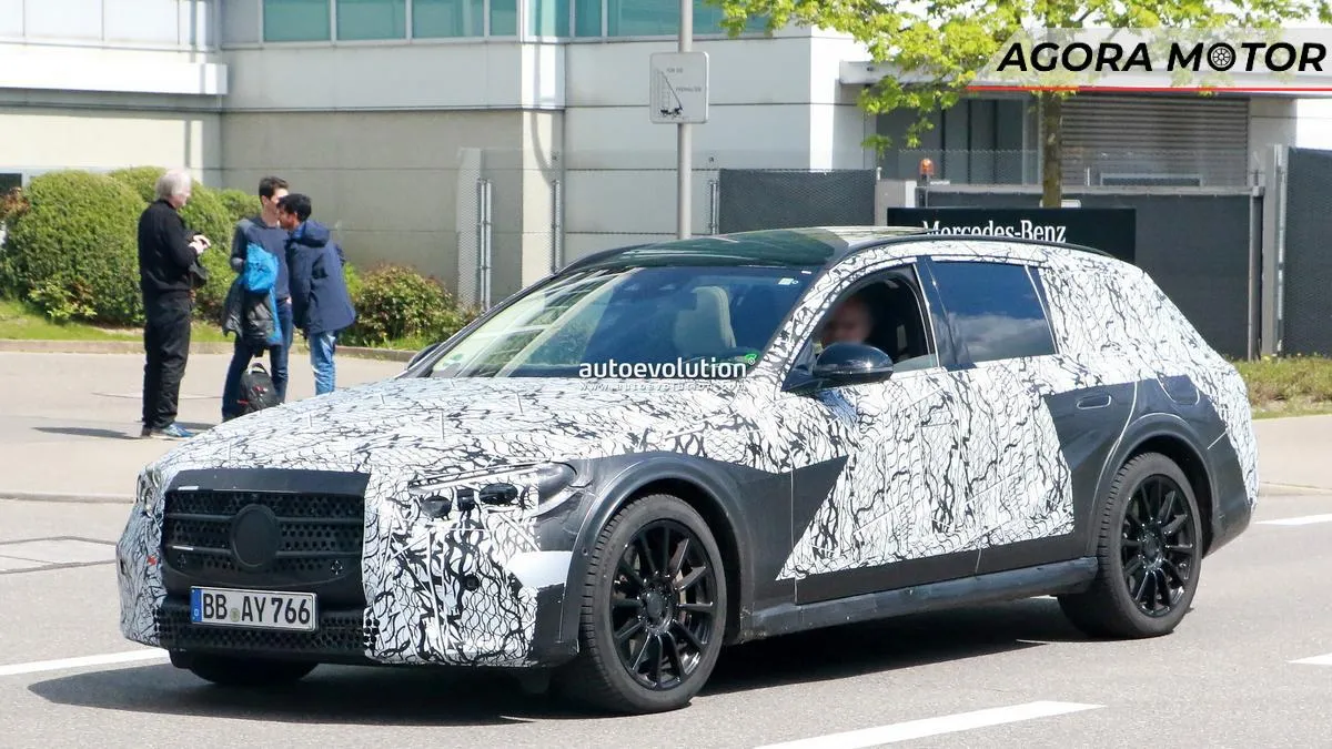 As peruas vivem! Novo Mercedes Classe E All-Terrain é flagrado