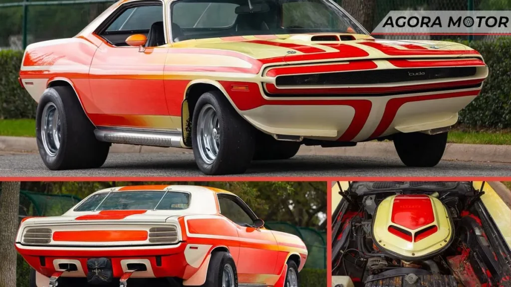 Plymouth Cuda RTS 1970 guardado por 46 anos é vendido por US $ 2,2 milhões