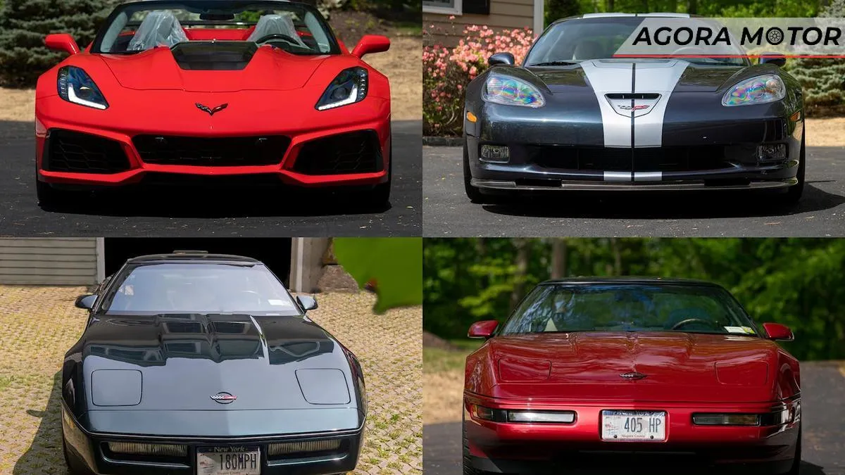 Quarteto de Chevy Corvette Zr1s de baixa quilometragem vão para leilão!