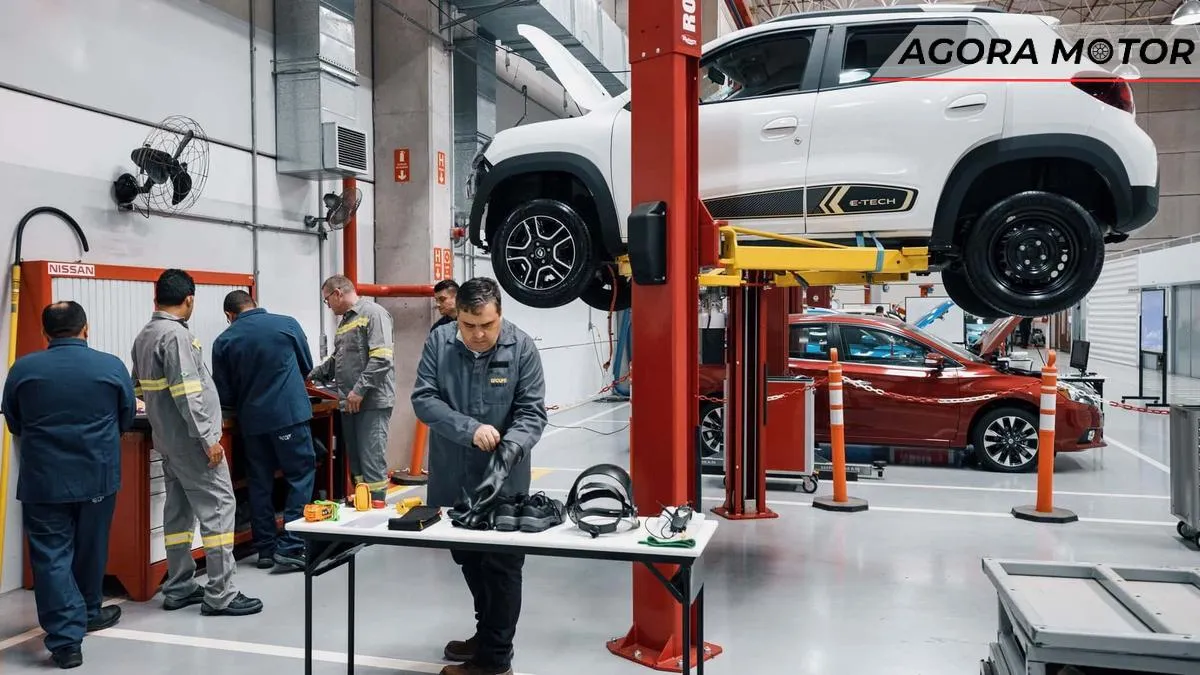 Renault mostra como é a manutenção de seus carros elétricos no Brasil