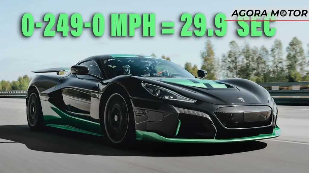 Rimac Nevera estabelece 23 recordes mundiais em um único dia