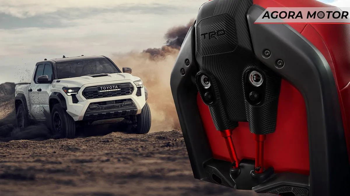 Tacoma TRD Pro 2024 tem assentos isodinâmicos com amortecedores embutidos