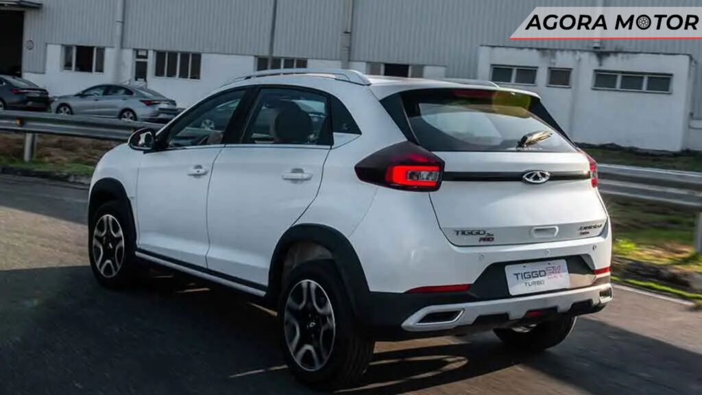 Traseira do Tiggo 3X em 2024