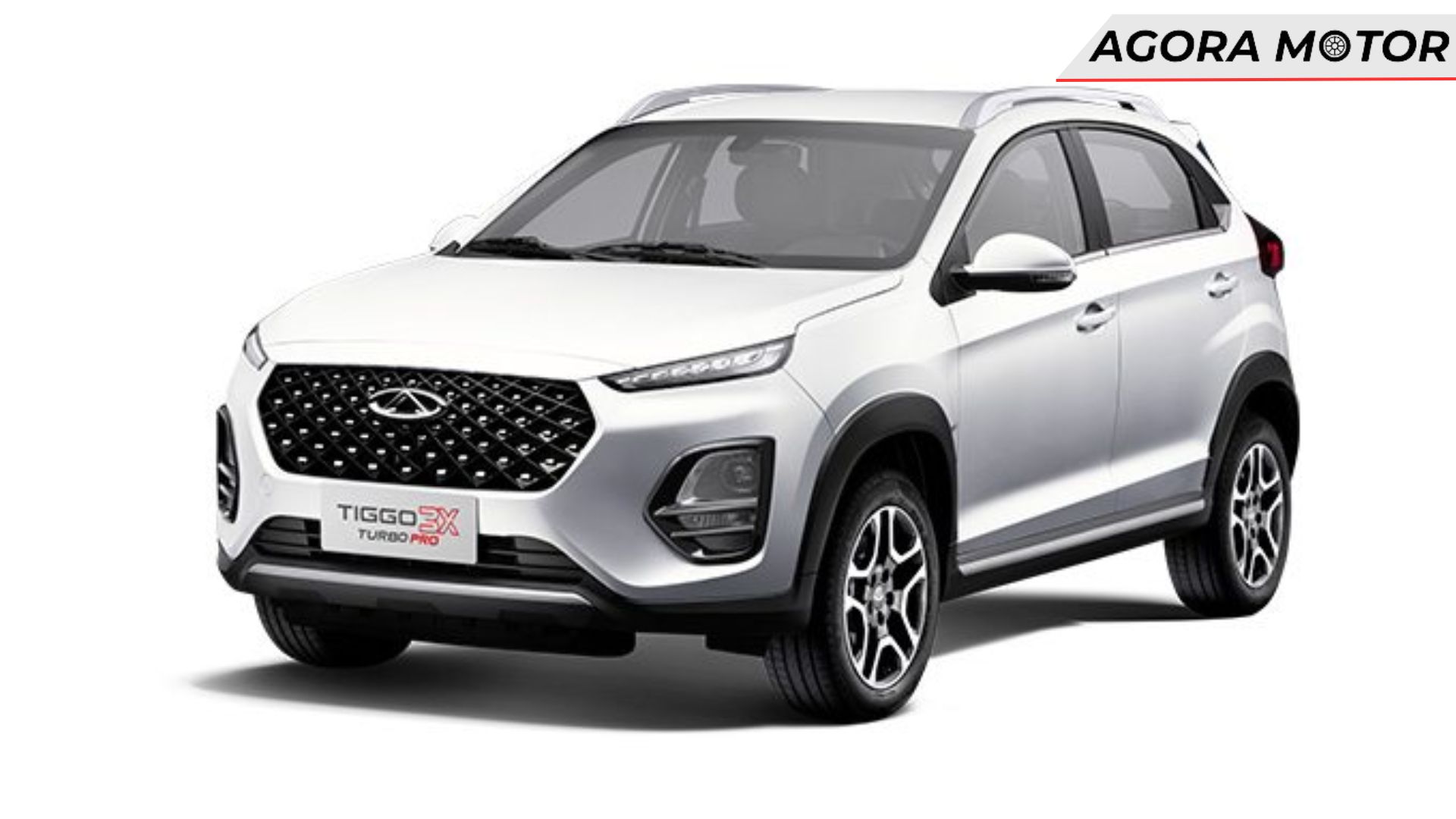 Tiggo 3X em 2024 na cor branca