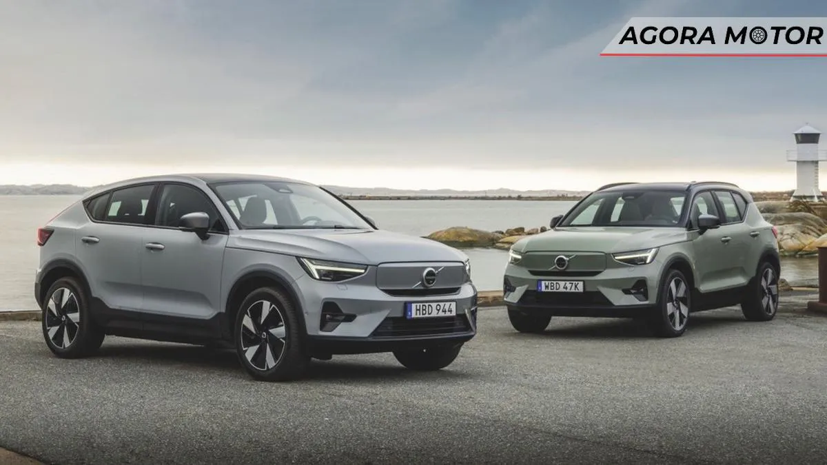 Volvo C40 Recharge e XC40 Recharge 2024 tem bateria e autonomia maior