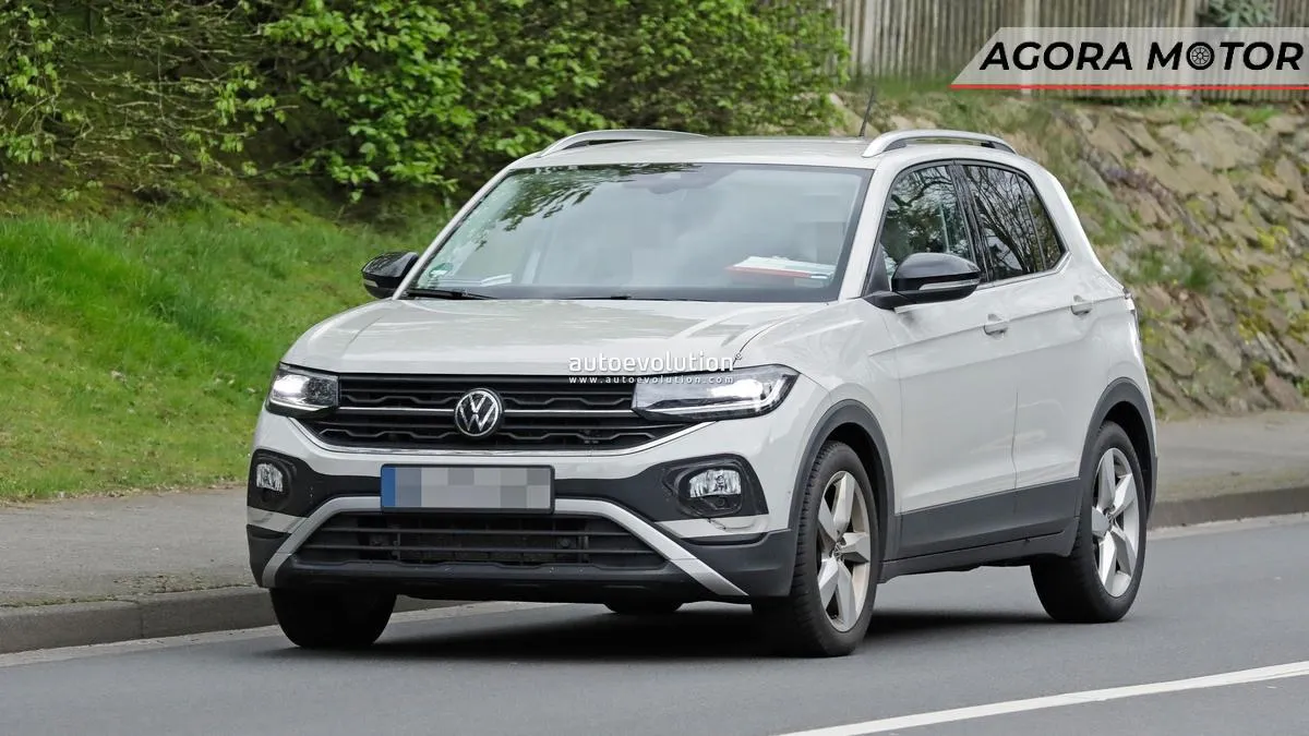 Volkswagen T-Cross 2024 é flagrado sem disfarces: você consegue identificar as mudanças?