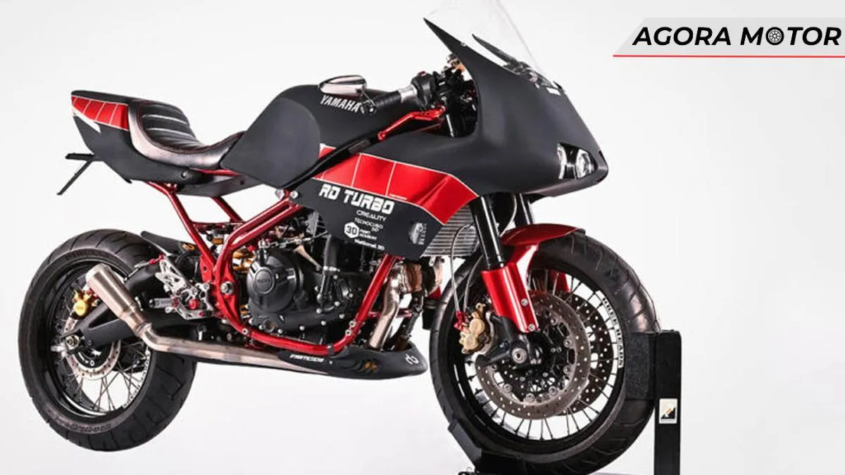 Yamaha RD 350 Turbo com motor de R3: veja a viúva negra feita no Brasil