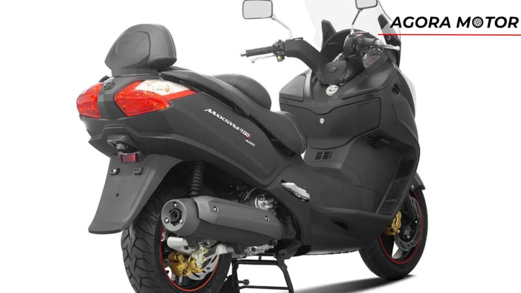 Traseira da Maxsym 400i.