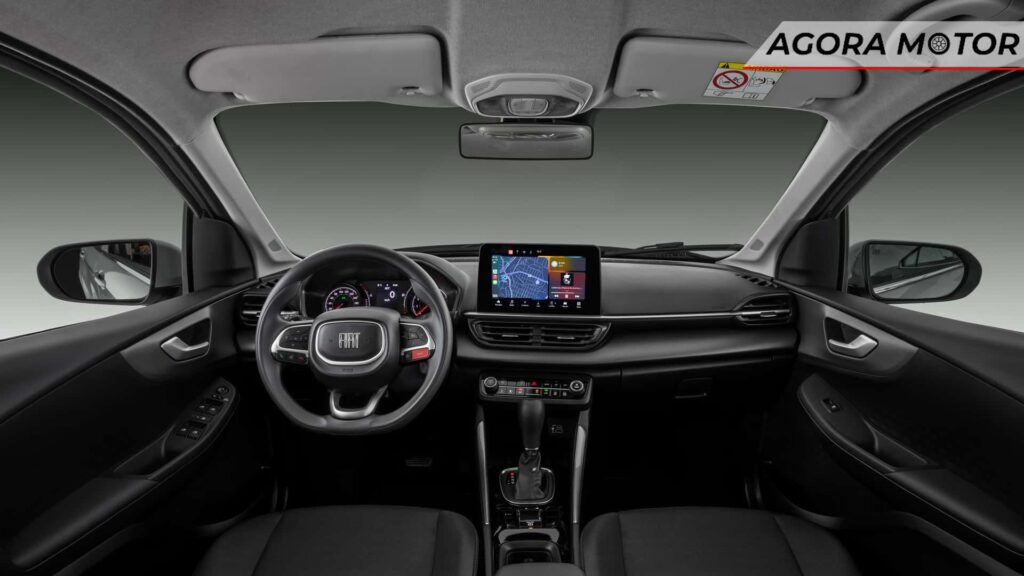 Painel do Fiat Fastback.