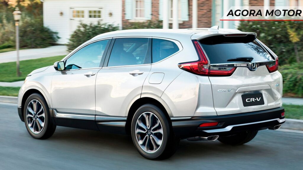 Traseira do CR-V.
