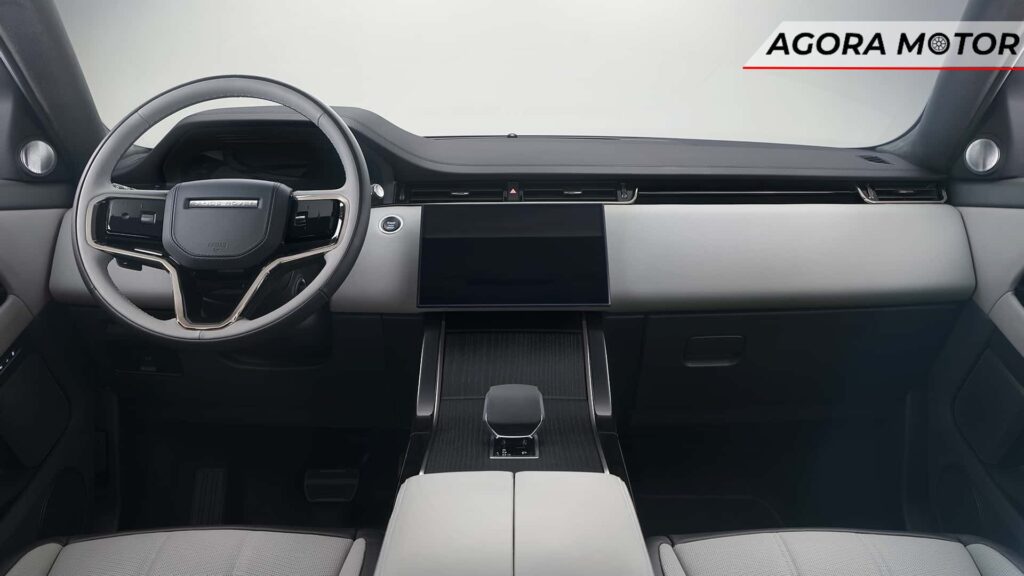 Novo painel do minimalista do Range Rover Evoque.