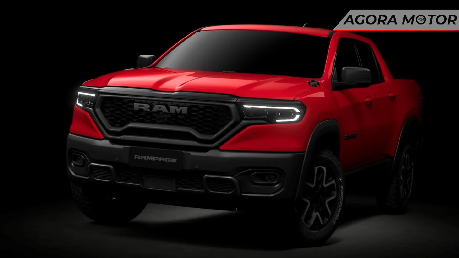 Frente da Ram Rampage 2024.