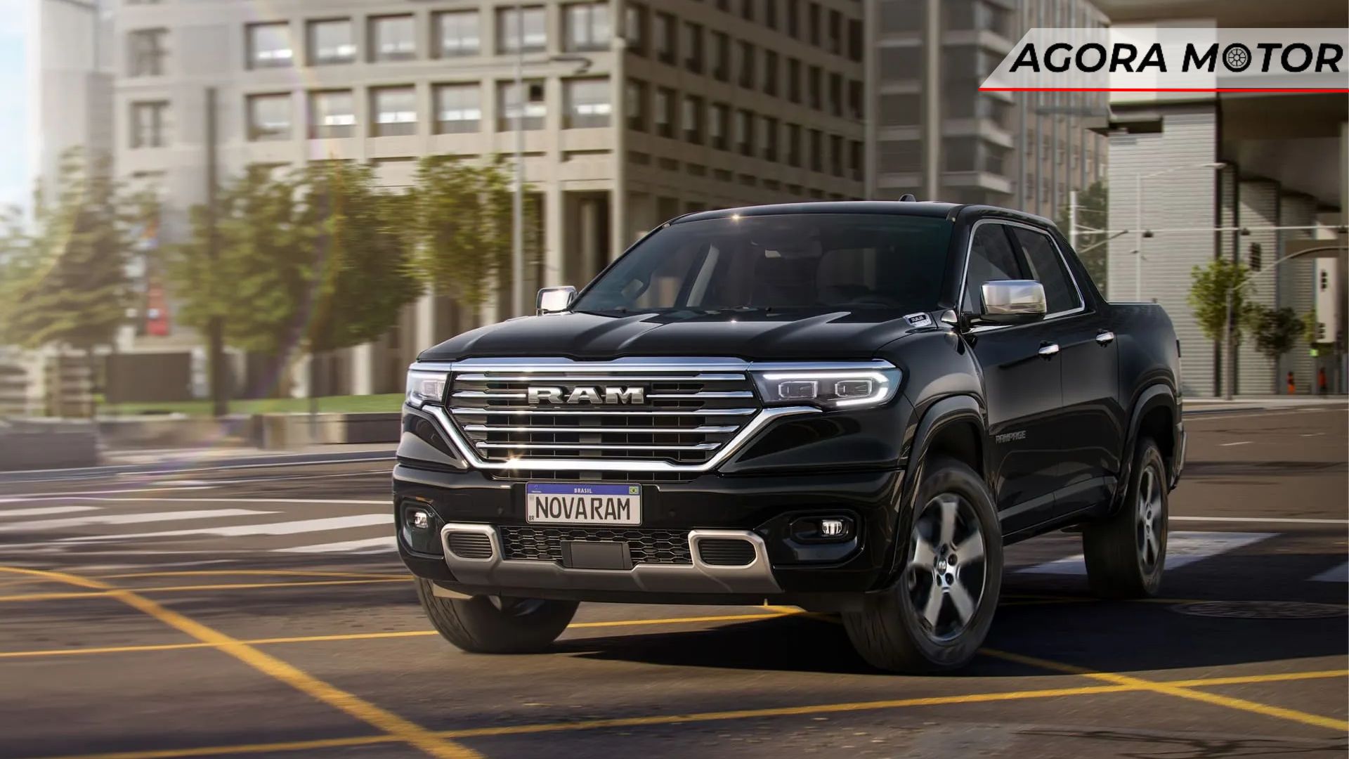 Frente da Ram Rampage 2024.