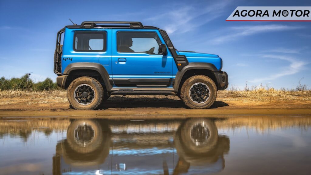 Lateral do Jimny 2024.
