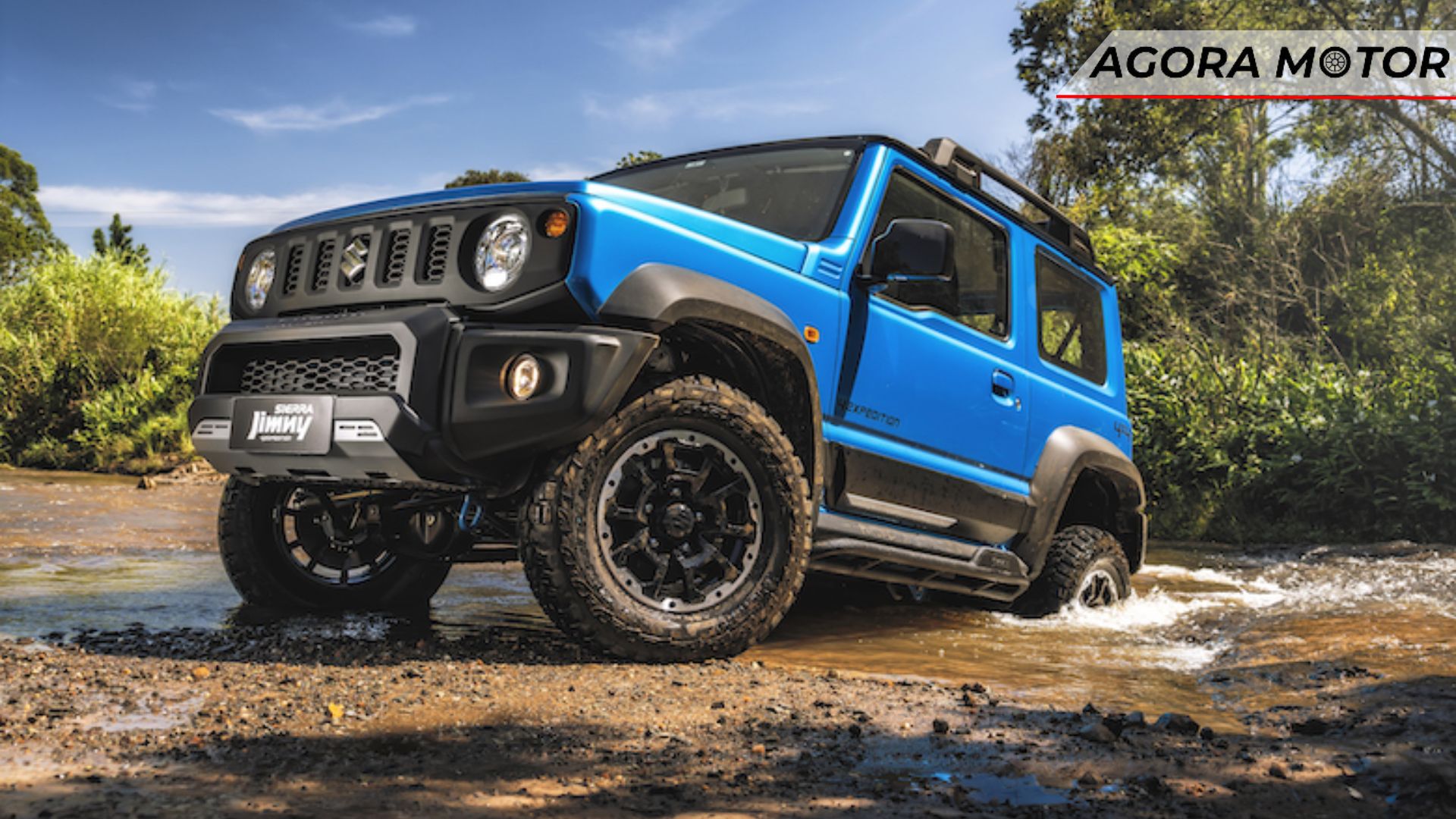 Frente do Jimny 2024.