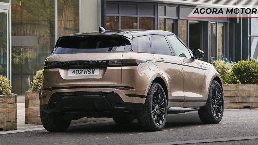 Traseira da nova Range Rover Evoque.