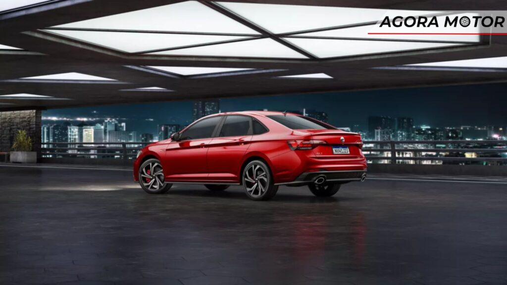 Traseira do VW Jetta.