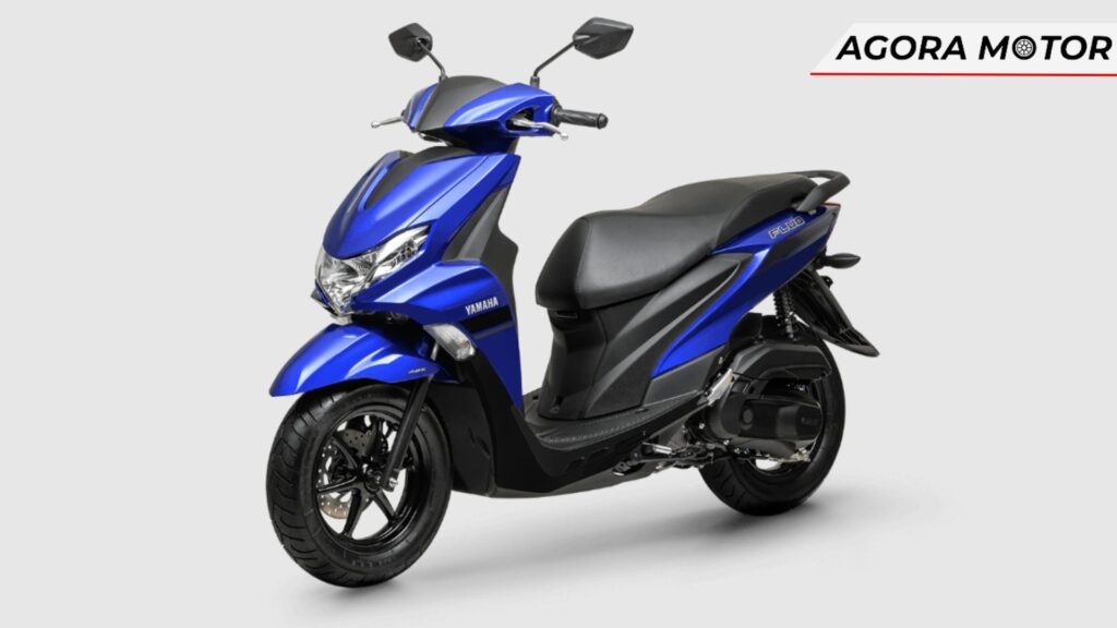 Yamaha Fluo 125 2024 azul.