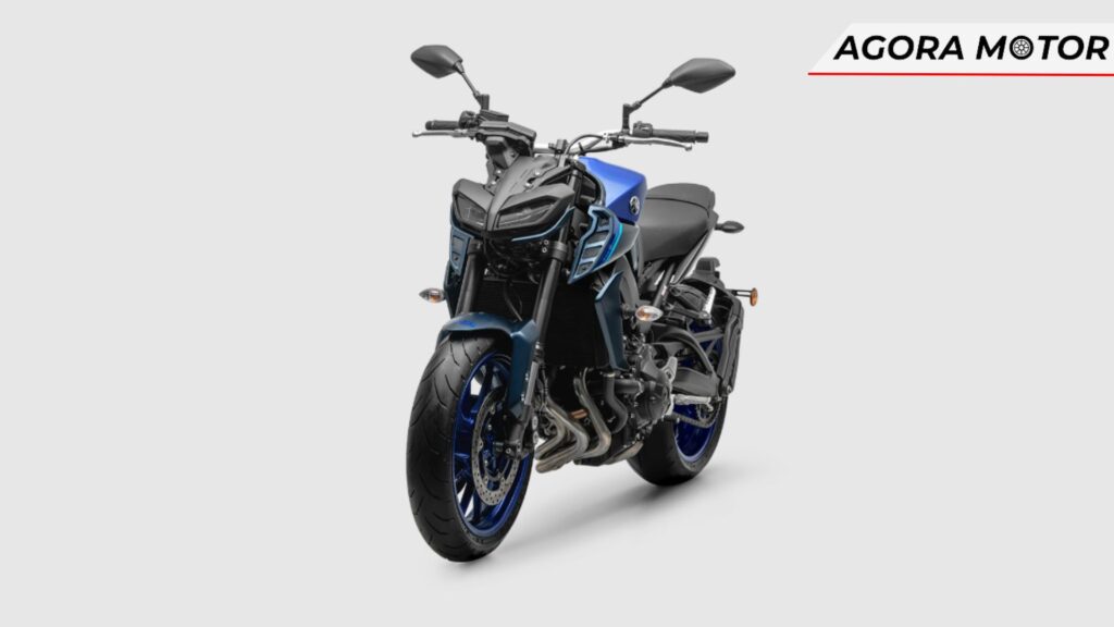 Frente da Yamaha MT-09 2024.
