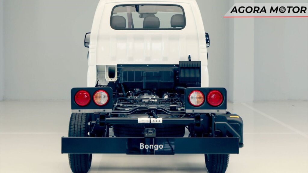 Imagem traseira de um Bongo 2024