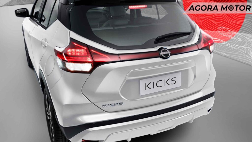 Traseira de um Kicks 2024