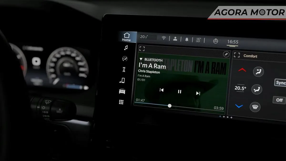 O interior da Ram Rampage 2024 para a América do Sul está impressionante!