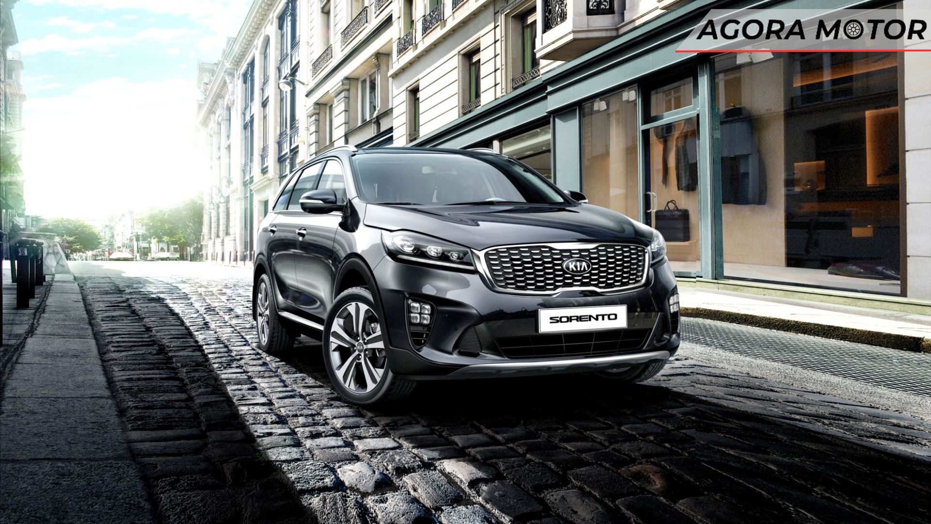 Foto frontal de um Sorento 2024