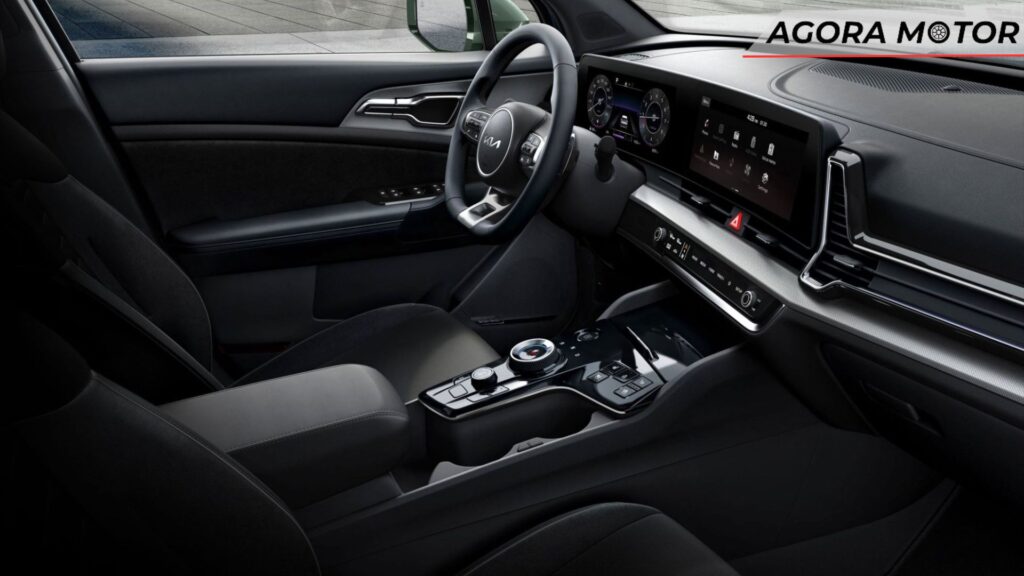 Interior de um Sportage 2024