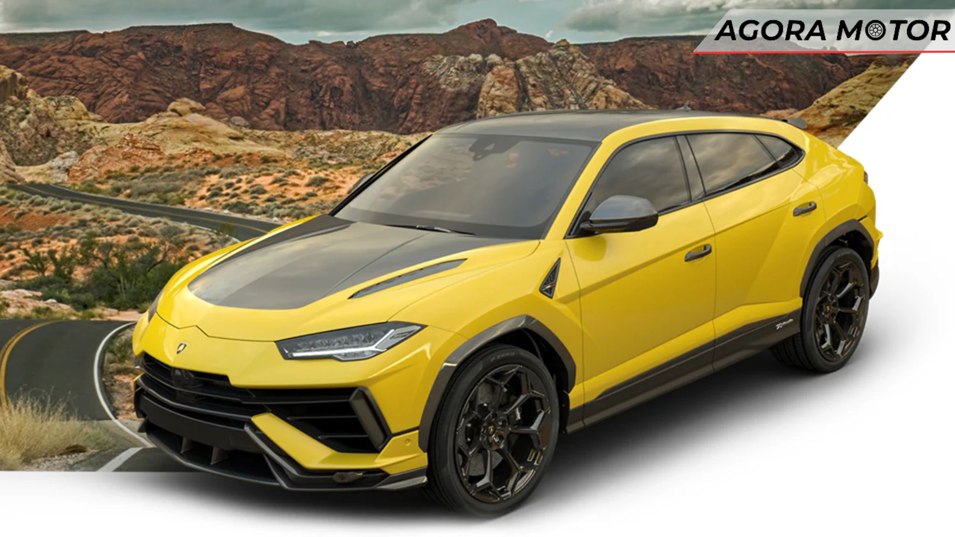 Foto panorãmica de um Urus 2024