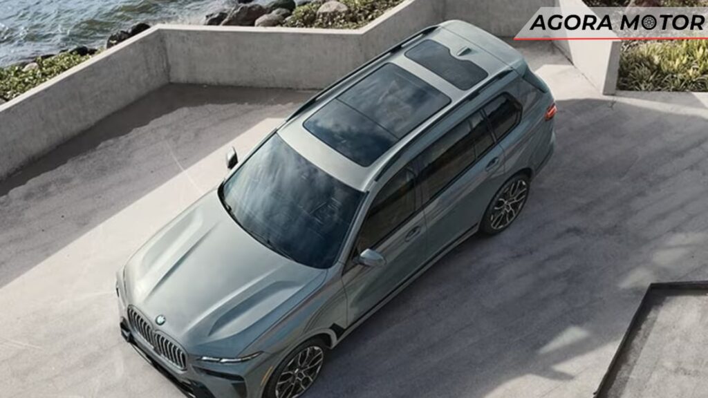 Foto aérea de um X7 2024