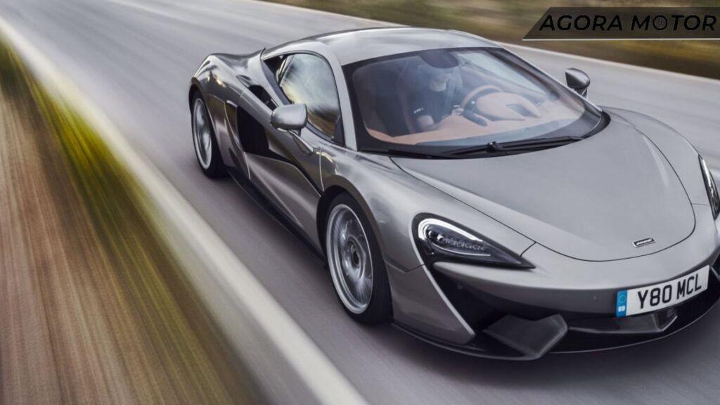 McLaren 570 2024 na cor cinza-escuro