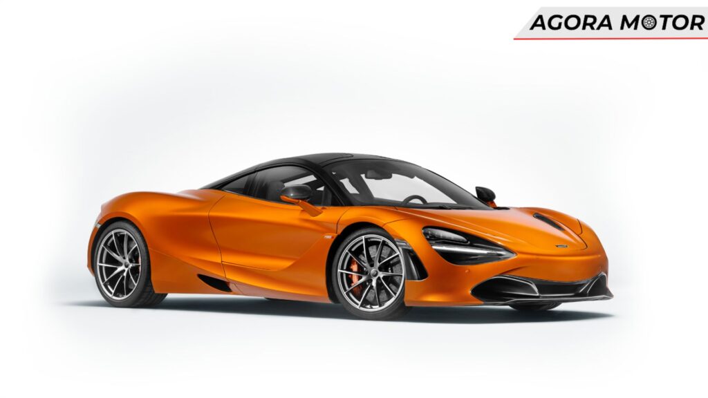720S 2024 na cor laranja