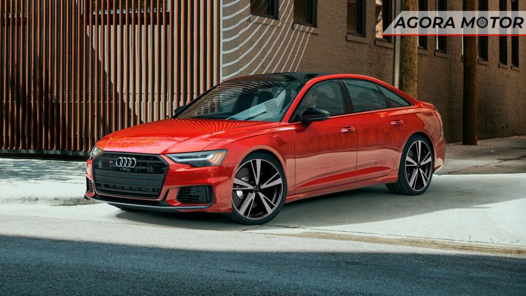 Frente do Audi A6 2024.