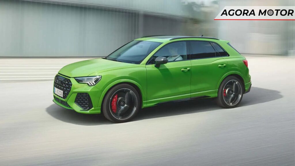 Audi RS Q3 verde.