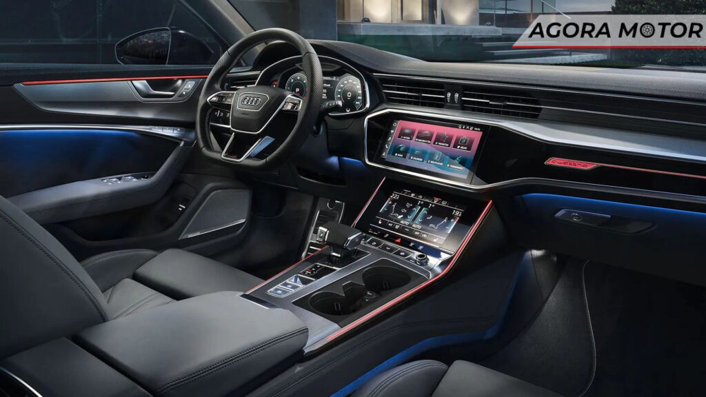 Painel do Audi RS4 2024.