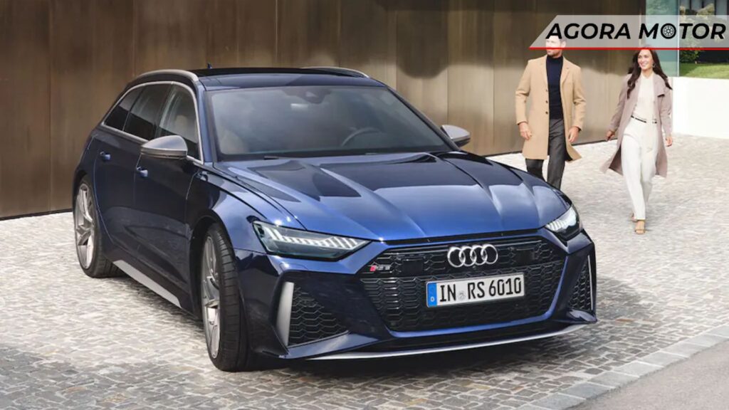 Dianteria do RS6.
