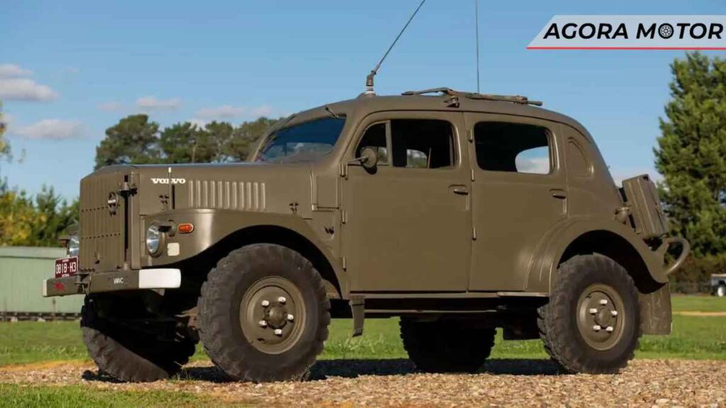 Caminhão militar Volvo de 1953 parece indestrutível e está à venda