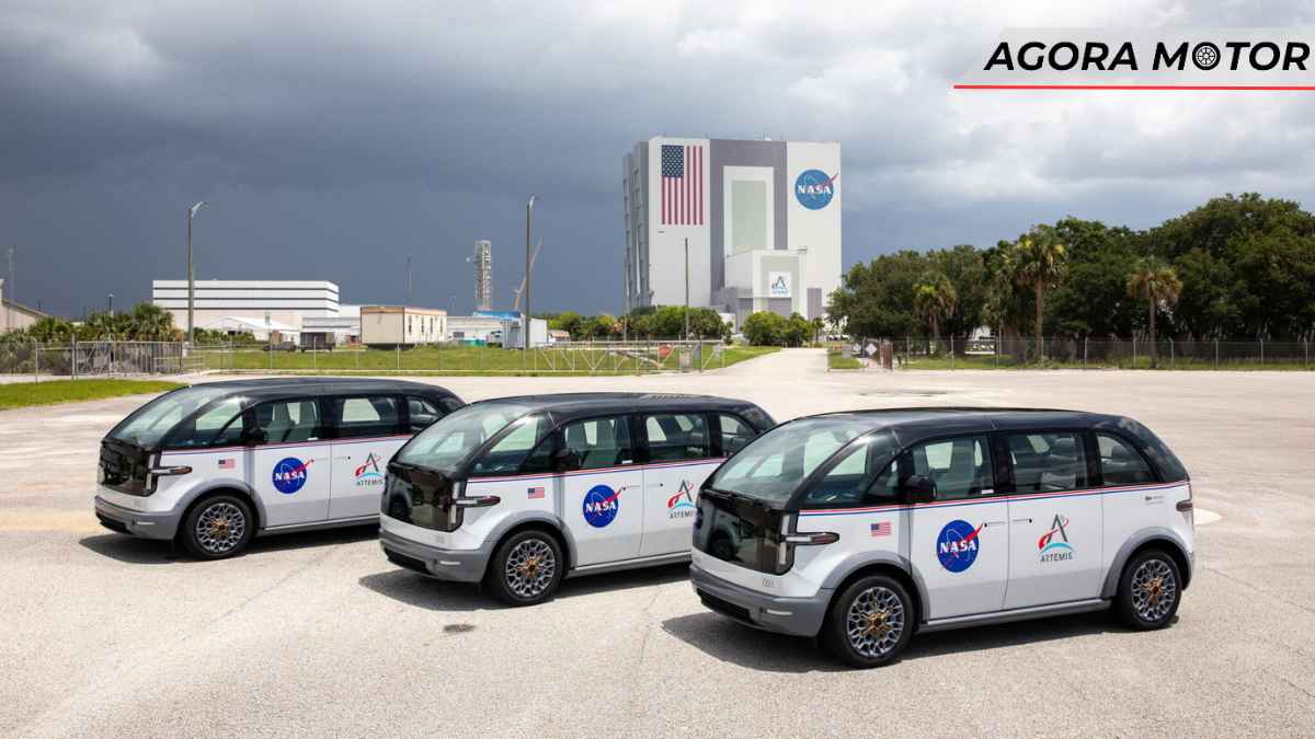 Canoo entrega os CTVs elétricos que transportarão astronautas para a plataforma de lançamento da NASA
