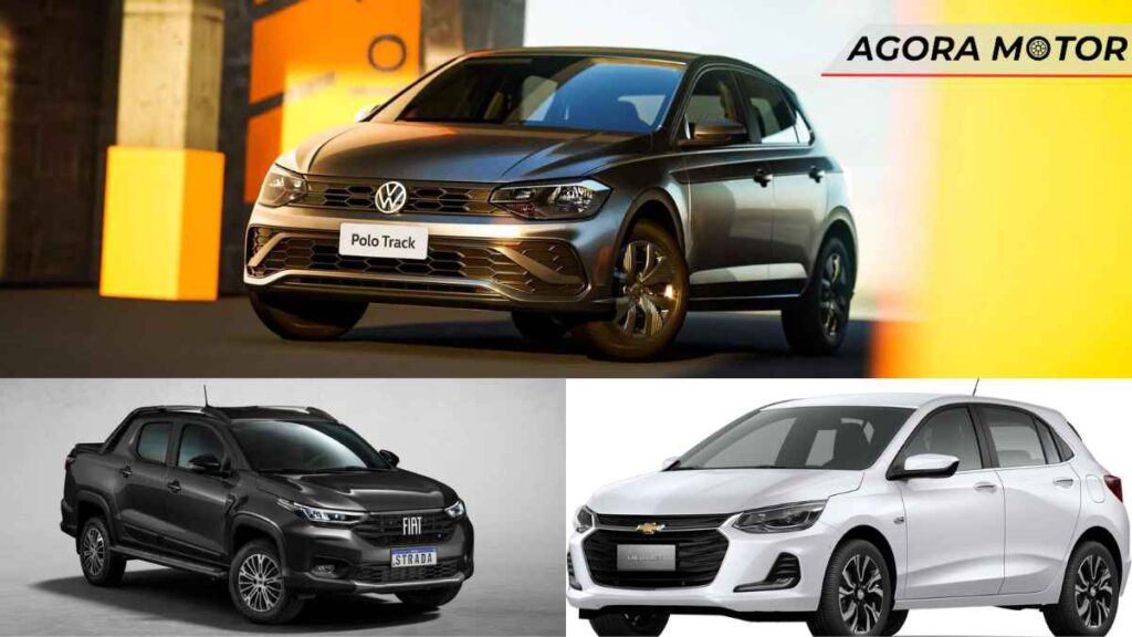 Carros mais vendidos de junho de 2023