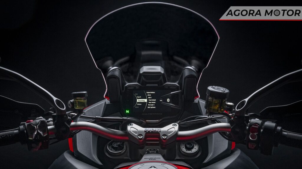 Painel da Multistrada V2 S.