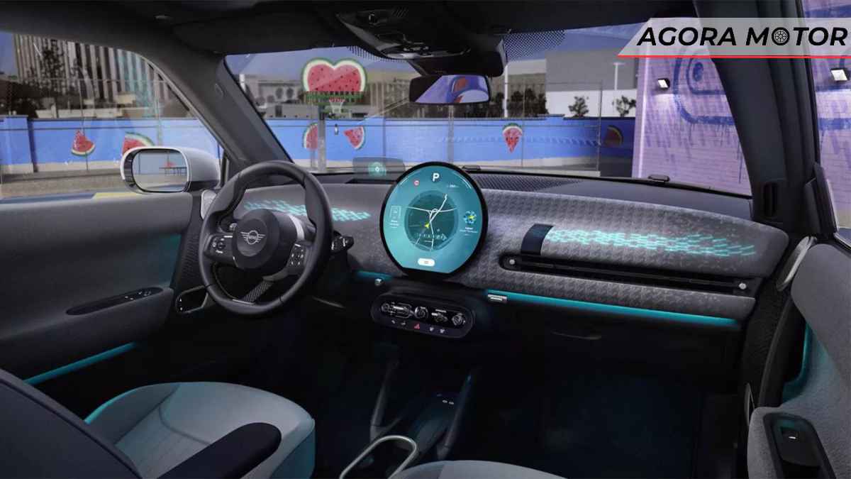 Esta é a nossa primeira olhada no interior revisado do Mini Cooper EV 2024