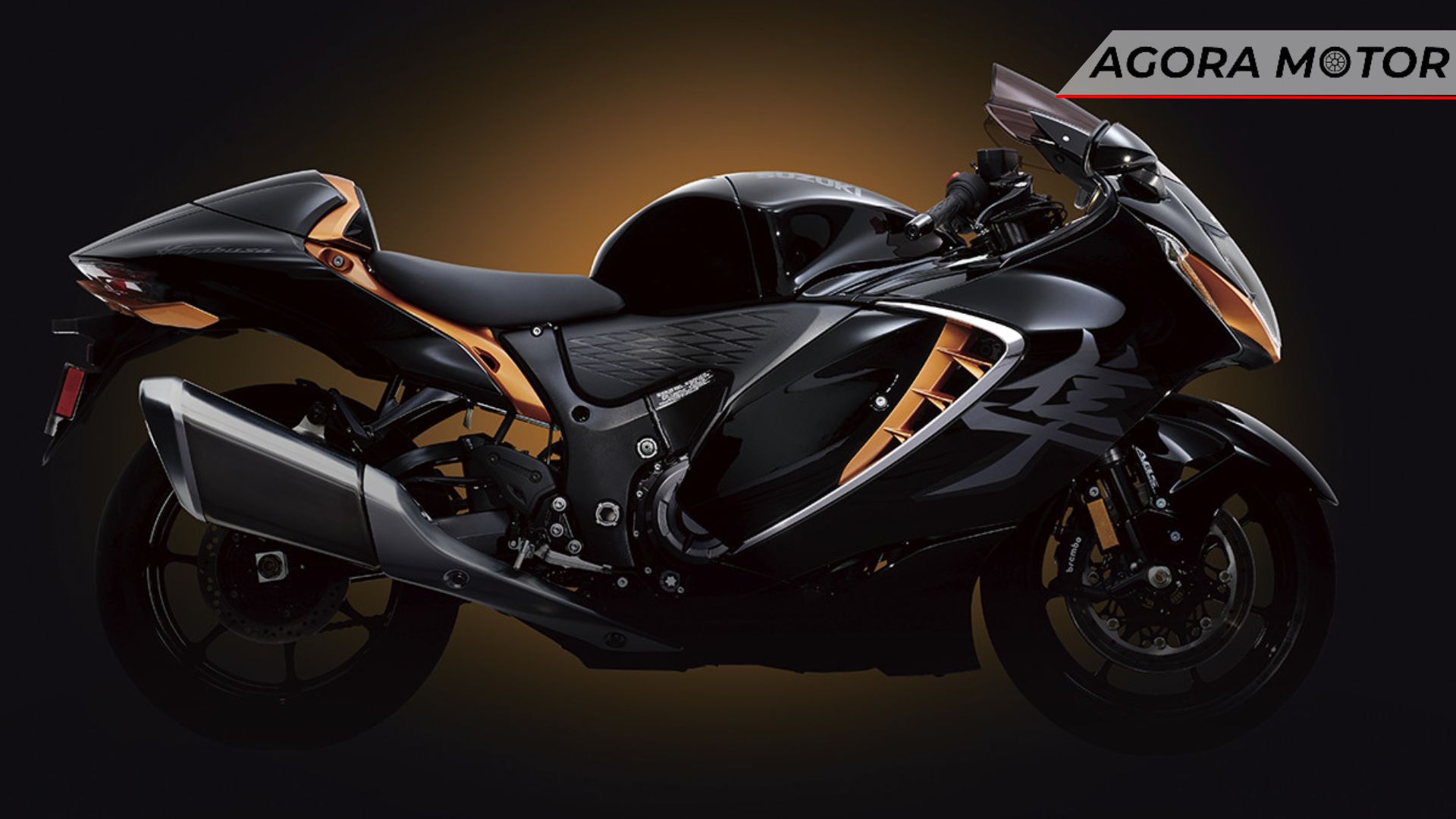 Hayabusa na cor preta.