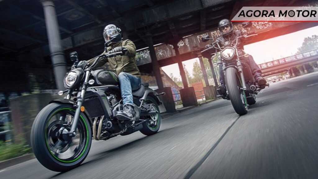 Vulcan S na estrada.