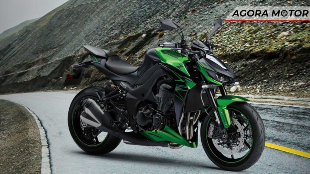 Visual robusto da Z1000.