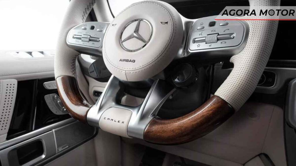 Luxo e sofisticação na cabine do Mercedes-AMG G63 2023 Yachting Limited Edition com Carlex