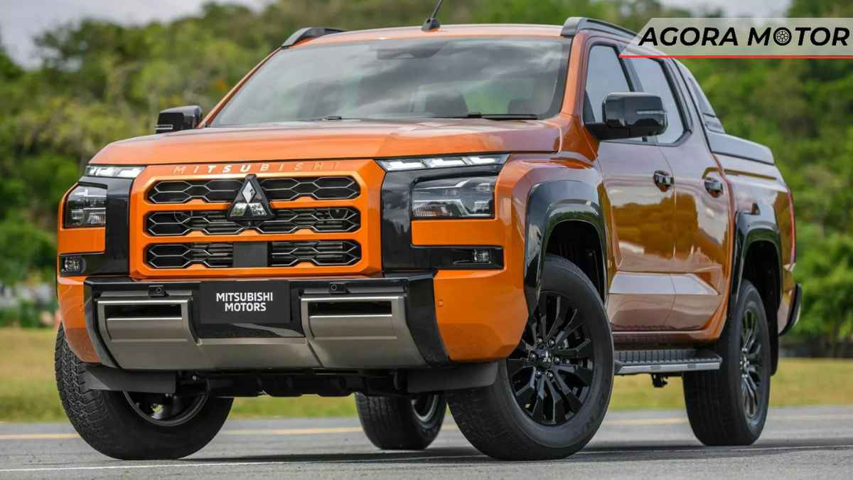 Novo Mitsubishi Triton chegando à Austrália em 2024 com 201HP e 3.500 Kg de capacidade de reboque!
