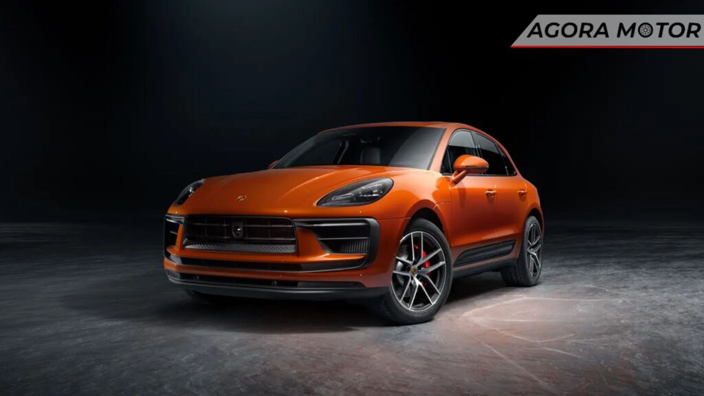 Frente do Macan 2024.