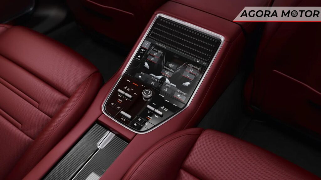 Console do Panamera.